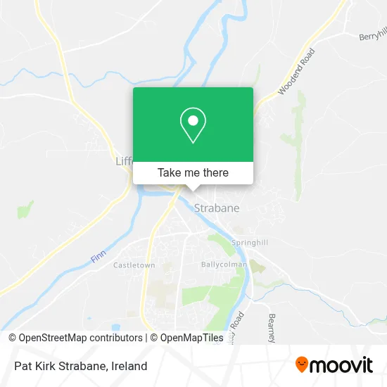 Pat Kirk Strabane map