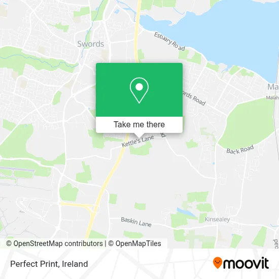Perfect Print map
