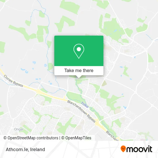 Athcom.Ie map