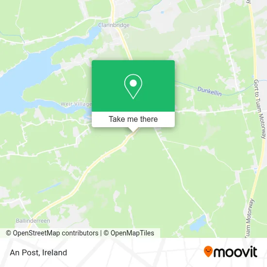An Post map