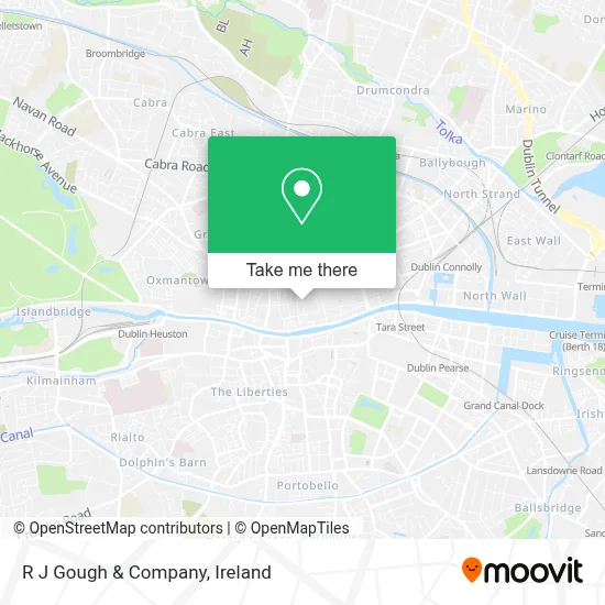 R J Gough & Company map