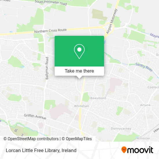 Lorcan Little Free Library map