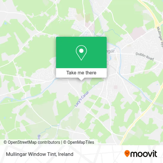 Mullingar Window Tint map