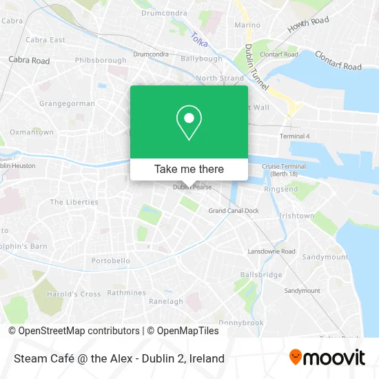Steam Café @ the Alex - Dublin 2 map