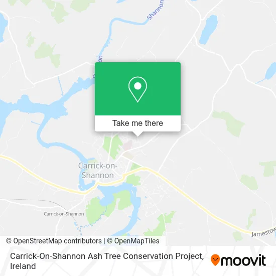 Carrick-On-Shannon Ash Tree Conservation Project map