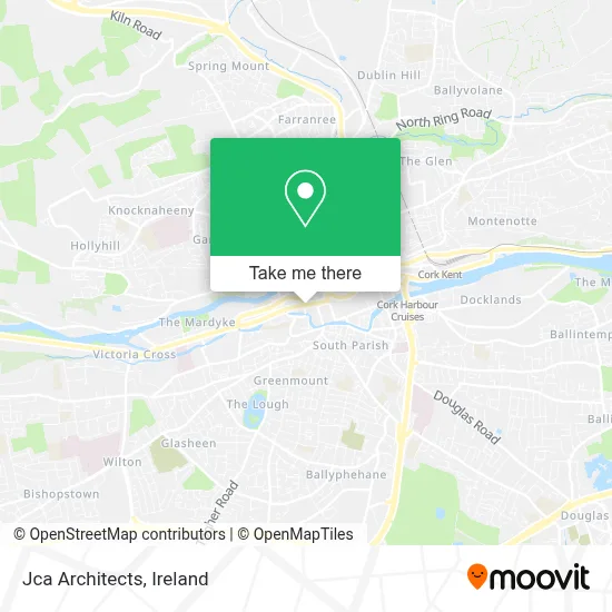 Jca Architects map