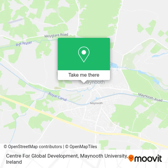 Centre For Global Development, Maynooth University map