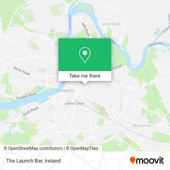 The Launch Bar map