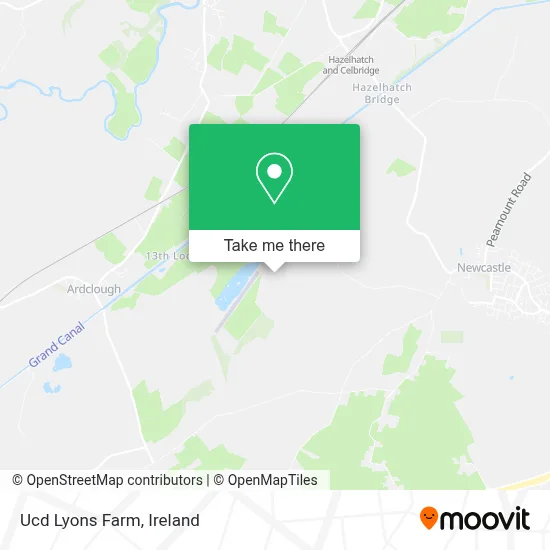 Ucd Lyons Farm map
