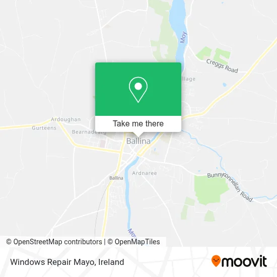 Windows Repair Mayo map