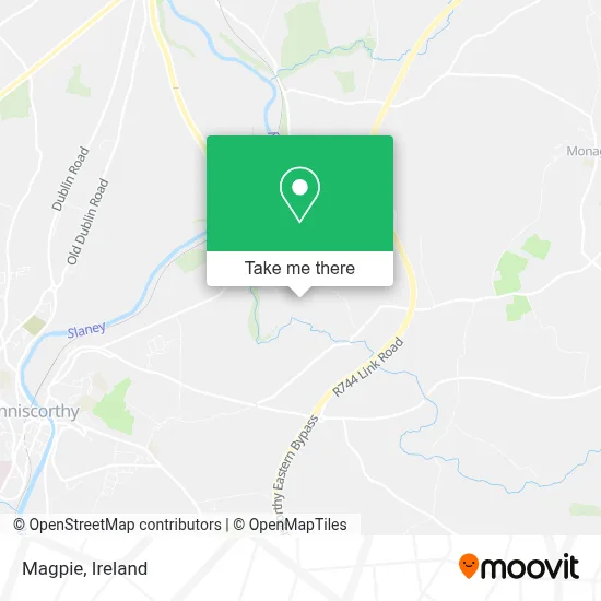 Magpie map