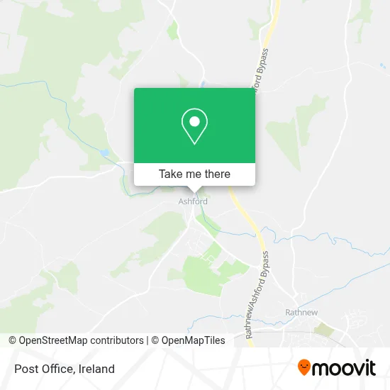 Post Office map