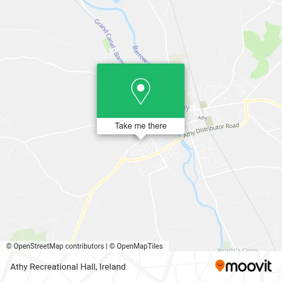 Athy Recreational Hall map