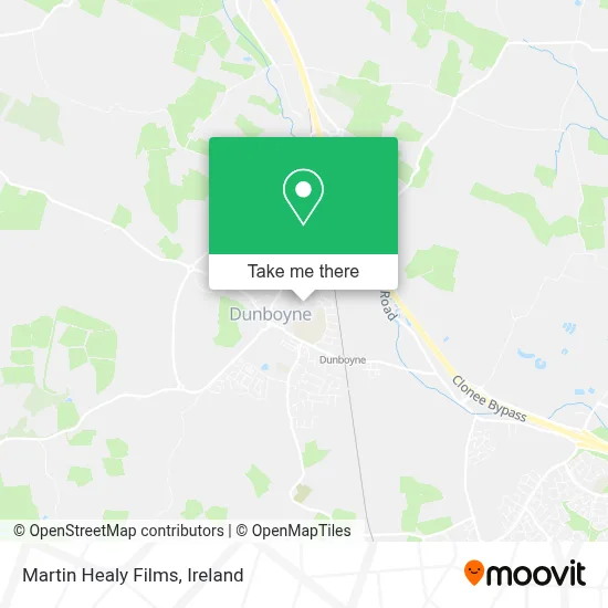 Martin Healy Films map