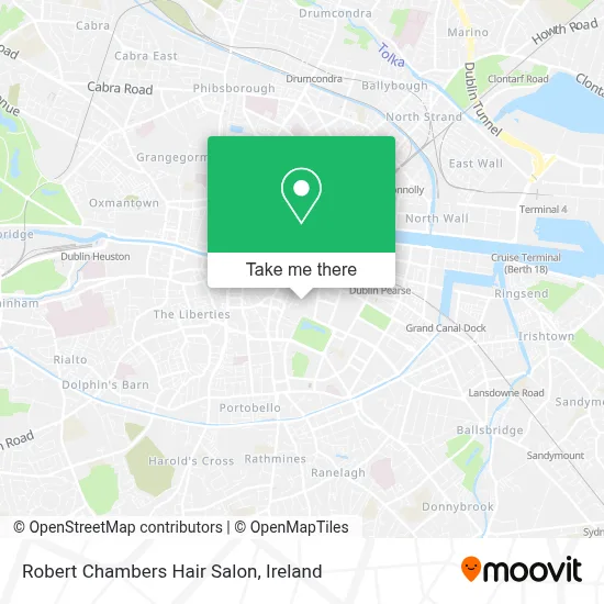 Robert Chambers Hair Salon map