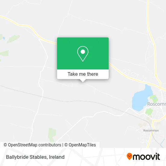 Ballybride Stables map