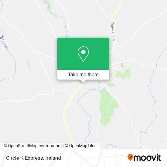 Circle K Express map