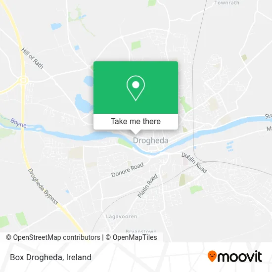 Box Drogheda map