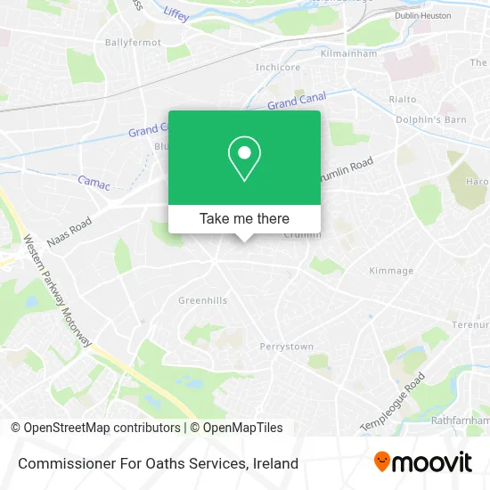 Commissioner For Oaths Services map