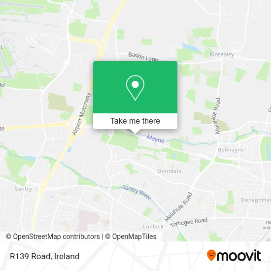 R139 Road map