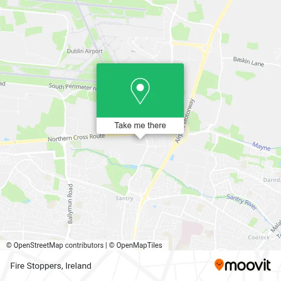 Fire Stoppers map
