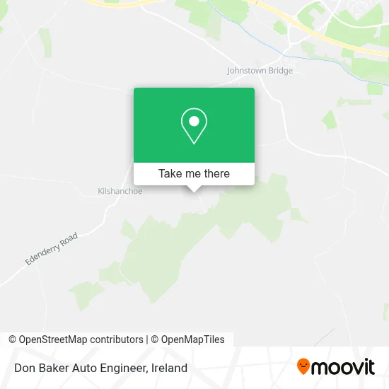 Don Baker Auto Engineer map