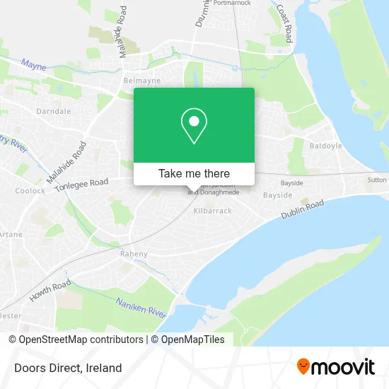 Doors Direct map