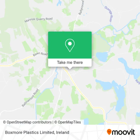 Boxmore Plastics Limited map