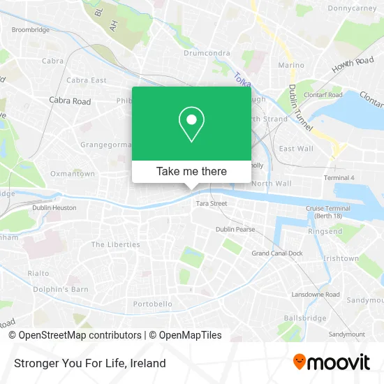 Stronger You For Life map