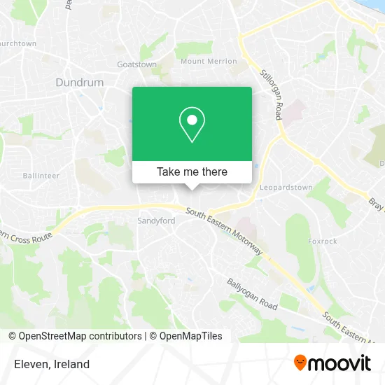 Eleven map