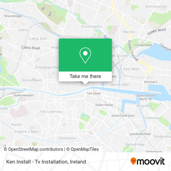 Ken Install - Tv Installation map