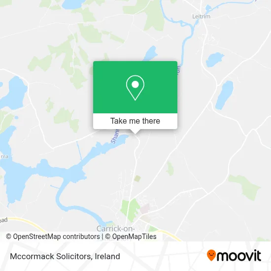 Mccormack Solicitors map