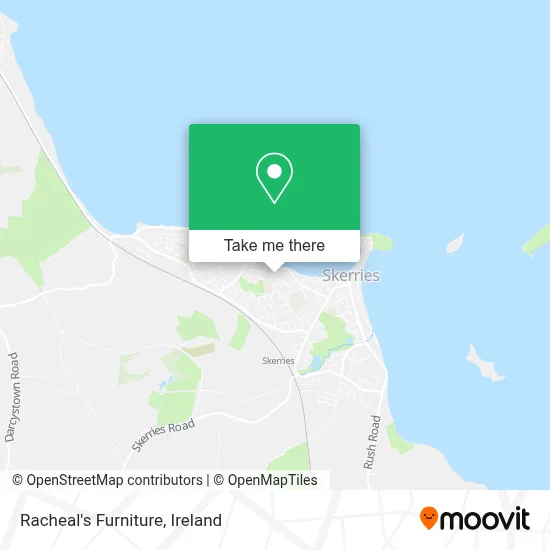 Racheal's Furniture map