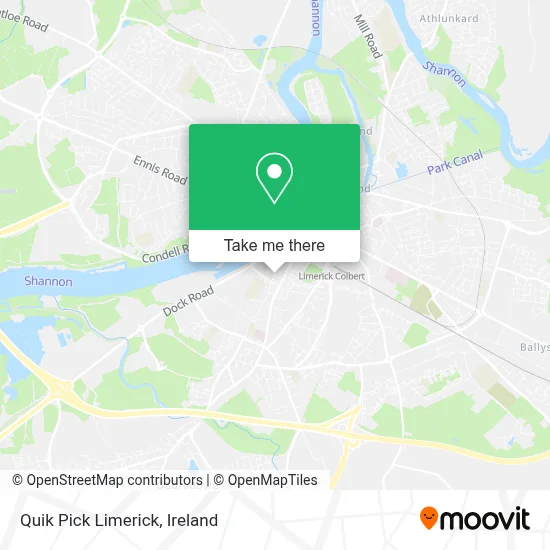 Quik Pick Limerick map