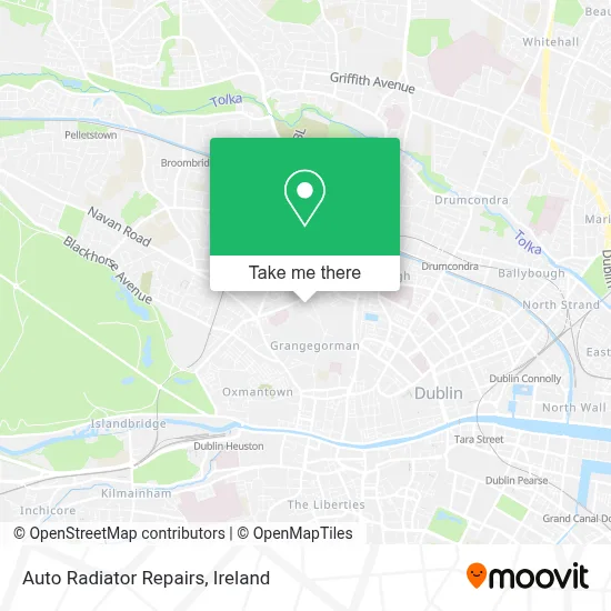 Auto Radiator Repairs map