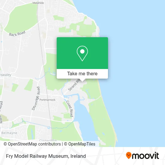 Fry Model Railway Museum map