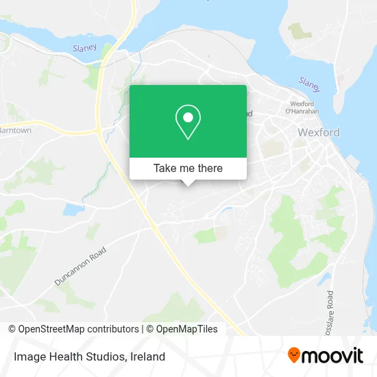Image Health Studios map