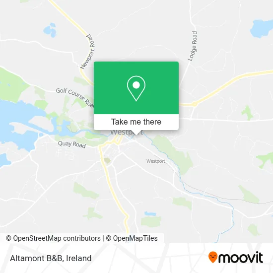 Altamont B&B map
