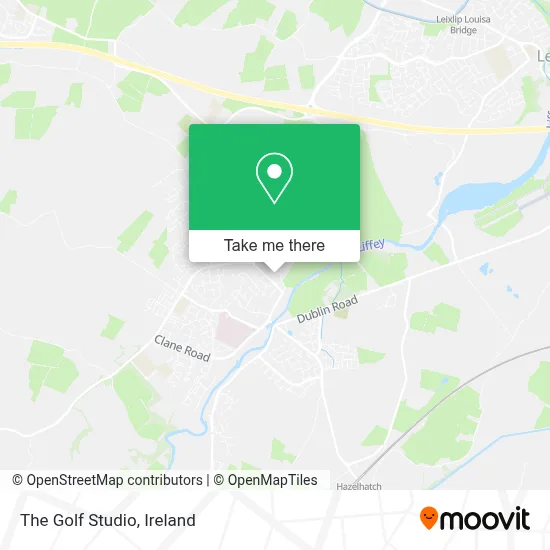 The Golf Studio map