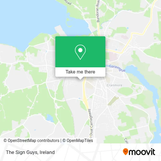The Sign Guys map