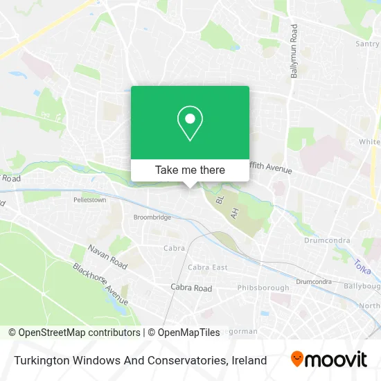 Turkington Windows And Conservatories map