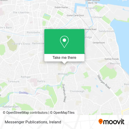 Messenger Publications map