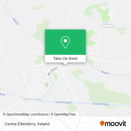 Centra Edenderry map