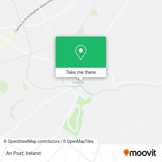 An Post map