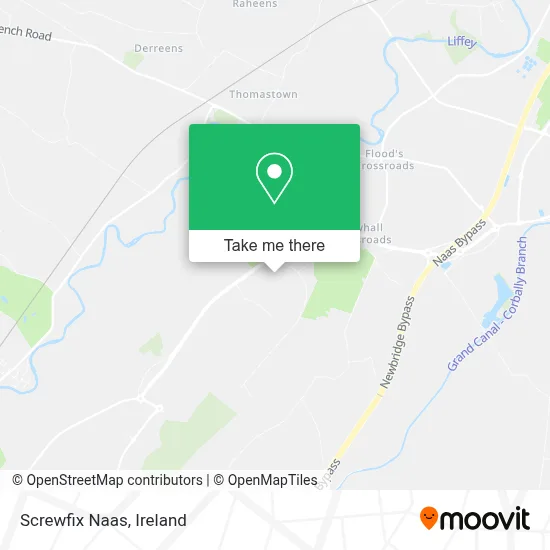 Screwfix Naas map