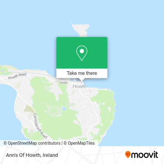 Ann's Of Howth map