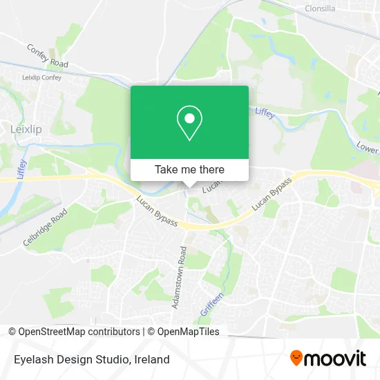 Eyelash Design Studio map