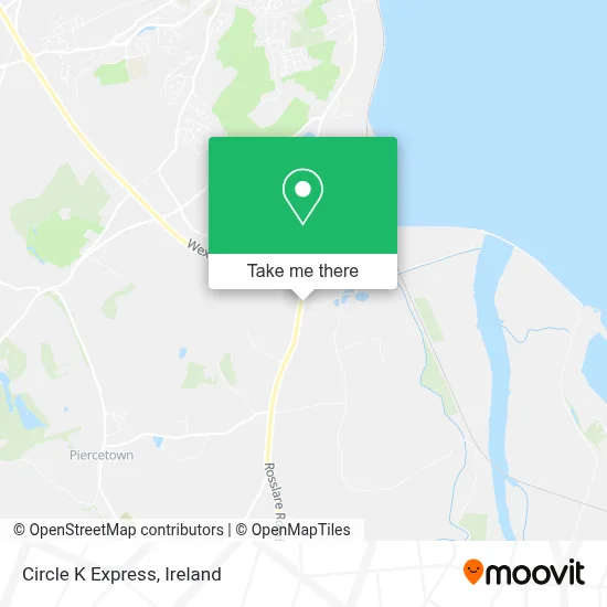 Circle K Express map