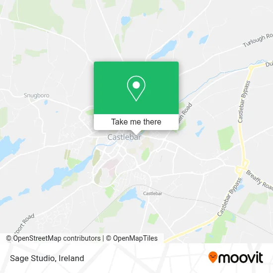 Sage Studio map