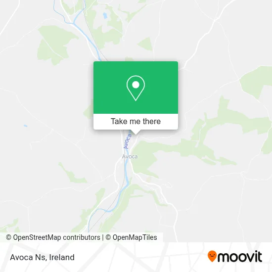 Avoca Ns map